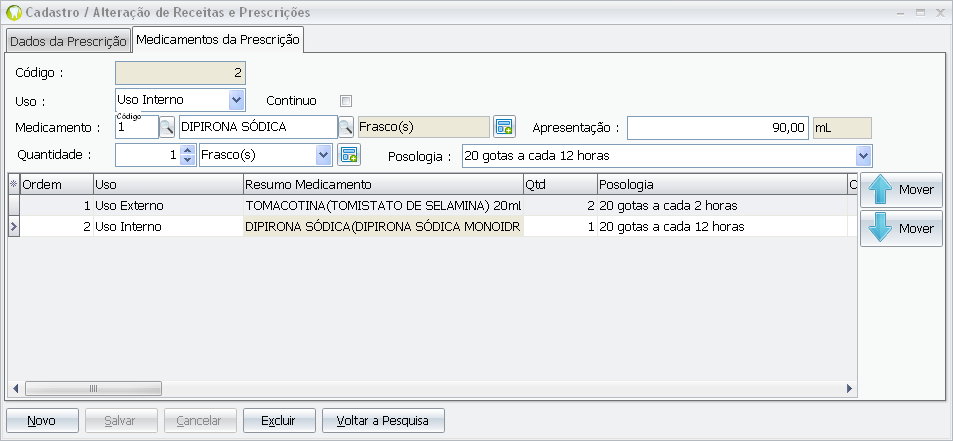 AlteandoMedicamento