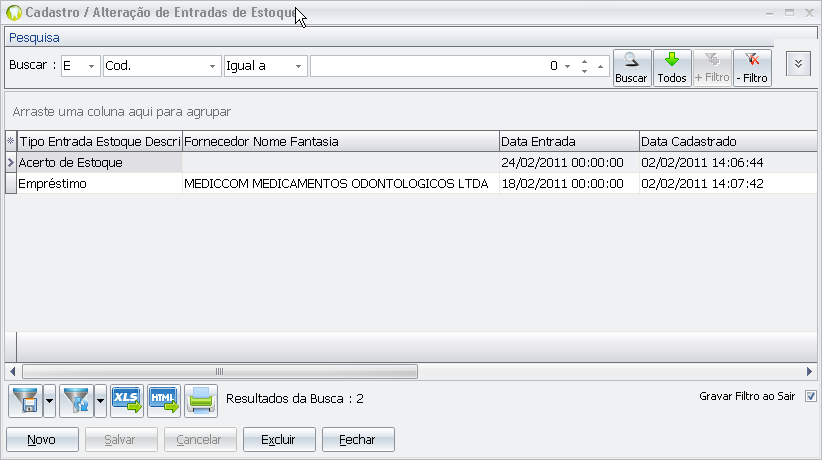 EntradaEstoqueTela