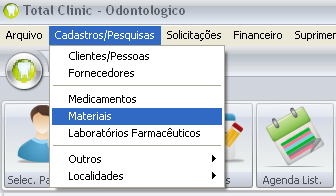 MenuMateriais