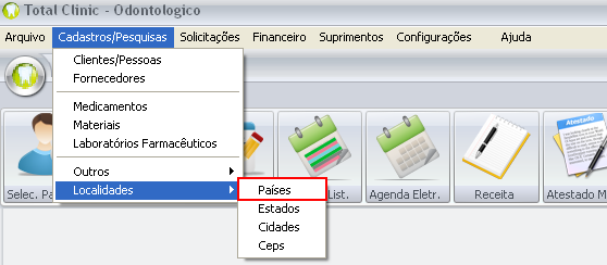 MenuPais
