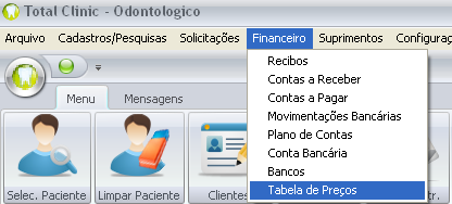 MenuTabelaPrecos