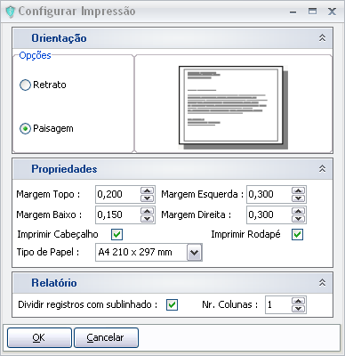 TelaCadastroConfigImpressao